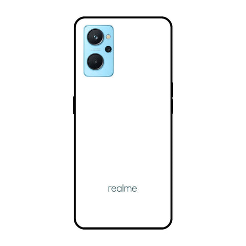 Arctic White Glossy Case for Realme 9i