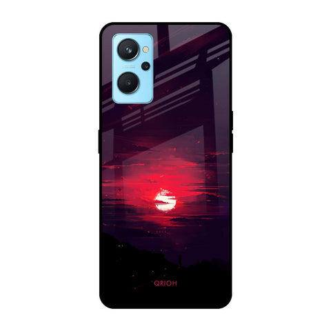 Morning Red Sky Glossy Case For Realme 9i
