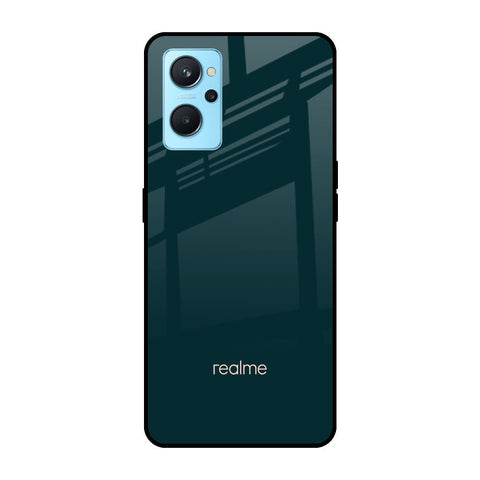 Hunter Green Glossy Case For Realme 9i