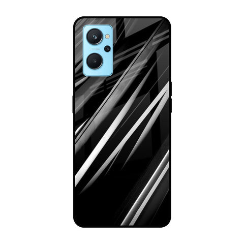 Black & Grey Gradient Glossy Case For Realme 9i