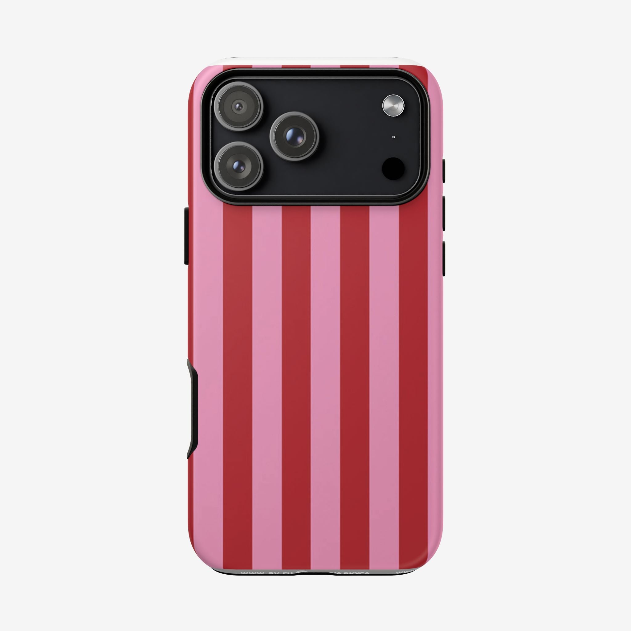 Pink Stripes Tough Case  Available For All iPhone Models