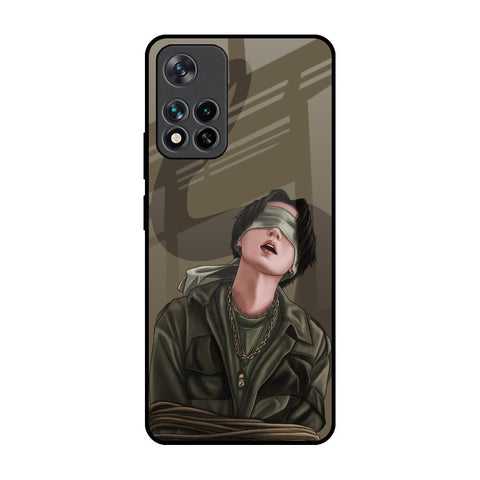 Blind Fold Glossy Case for Mi 11i
