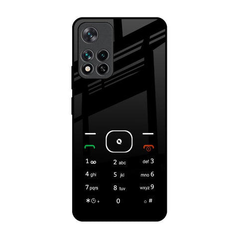 Classic Keypad Pattern Glossy Case for Mi 11i