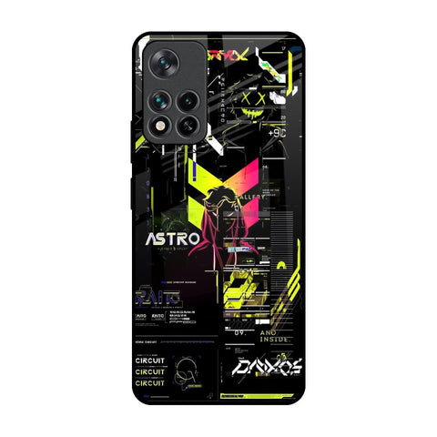 Astro Glitch Glossy Case for Mi 11i