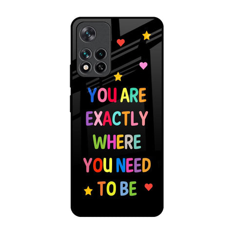 Magical Words Glossy Case for Mi 11i
