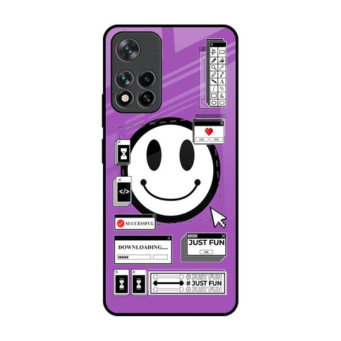Code with Smile Glossy Case for Mi 11i