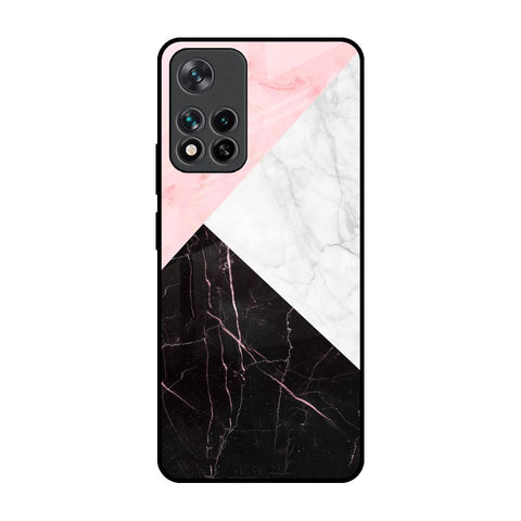Marble Collage Art Glossy Case For Mi 11i
