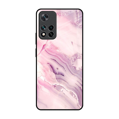 Diamond Pink Gradient Glossy Case For Mi 11i