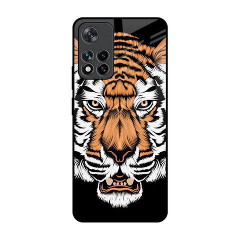 Angry Tiger Glossy Case For Mi 11i
