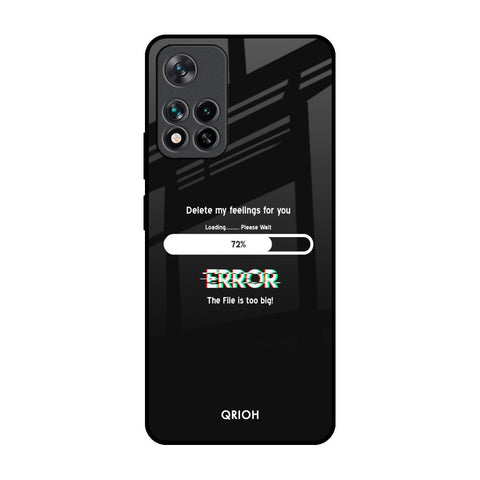 Error Glossy Case for Mi 11i