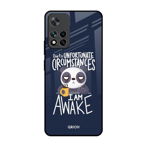Struggling Panda Glossy Case for Mi 11i