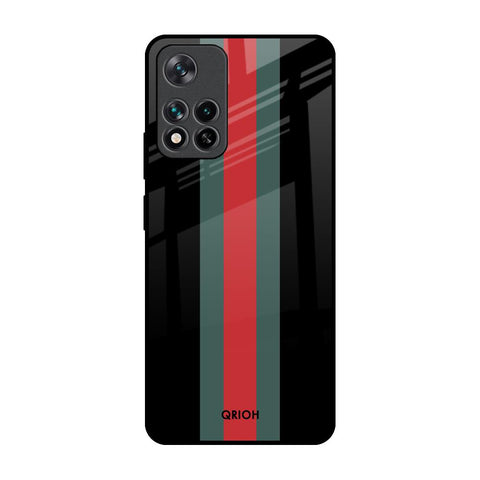 Vertical Stripes Glossy Case for Mi 11i
