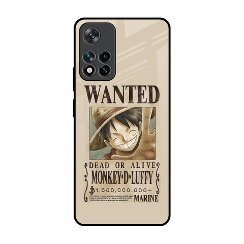 Luffy Wanted Glossy Case for Mi 11i