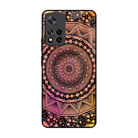 Floral Mandala Glossy Case for Mi 11i