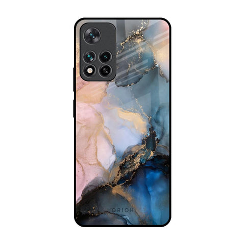 Marble Ink Abstract Glossy Case for Mi 11i
