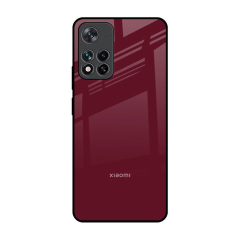 Classic Burgundy Glossy Case for Mi 11i