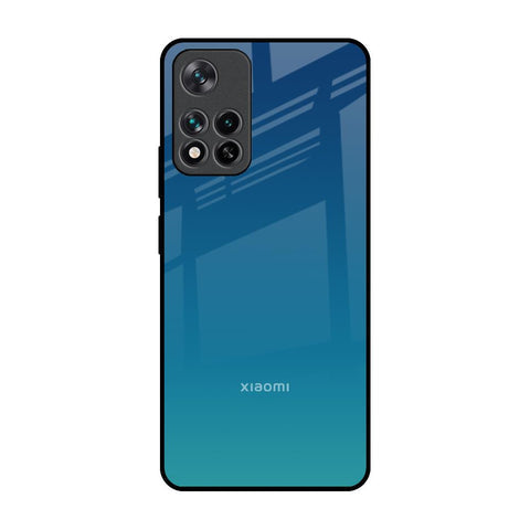 Celestial Blue Glossy Case For Mi 11i