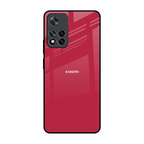 Solo Maroon Glossy case for Mi 11i