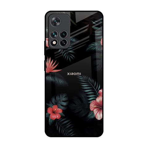 Tropical Art Flower Glossy Case for Mi 11i