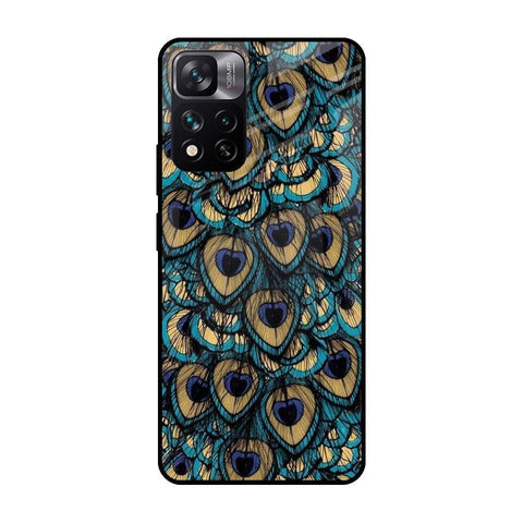 Peacock Feathers Glossy case for Mi 11i