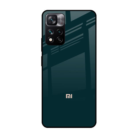 Hunter Green Glossy Case For Mi 11i