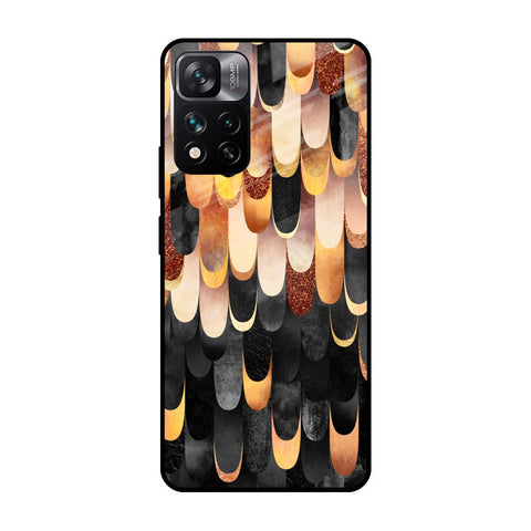 Bronze Abstract Glossy Case for Mi 11i