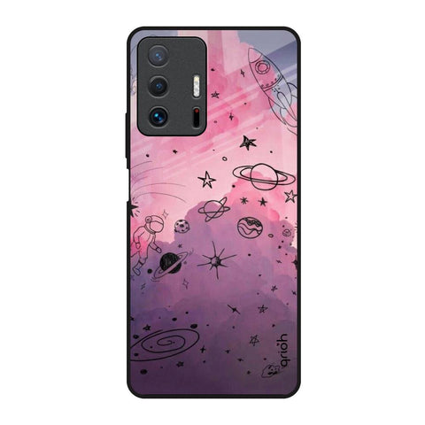 Space Doodles Glossy Case for Mi 11T Pro 5G