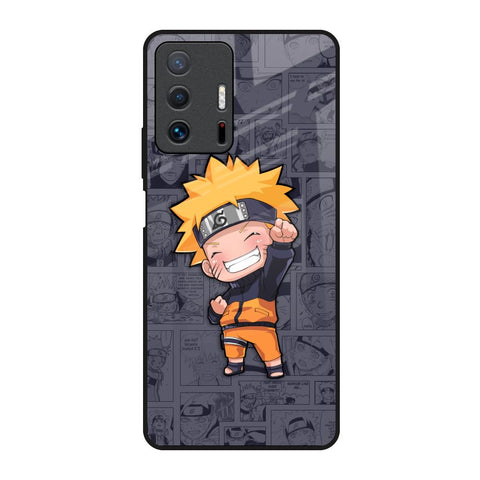 Orange Chubby Glossy Case for Mi 11T Pro 5G
