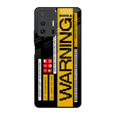 Aircraft Warning Glossy Case for Mi 11T Pro 5G