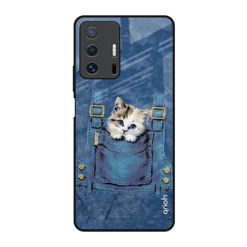 Kitty In Pocket Glossy Case For Mi 11T Pro 5G