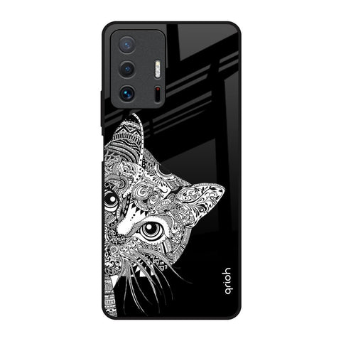 Kitten Mandala Glossy Case for Mi 11T Pro 5G