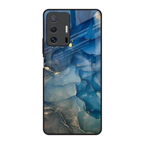 Blue Cool Marble Glossy Case for Mi 11T Pro 5G