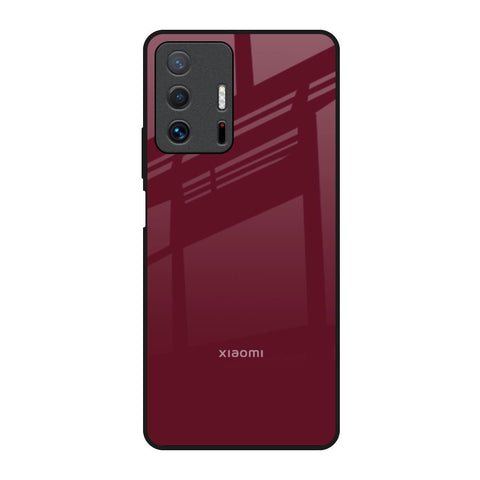 Classic Burgundy Glossy Case for Mi 11T Pro 5G