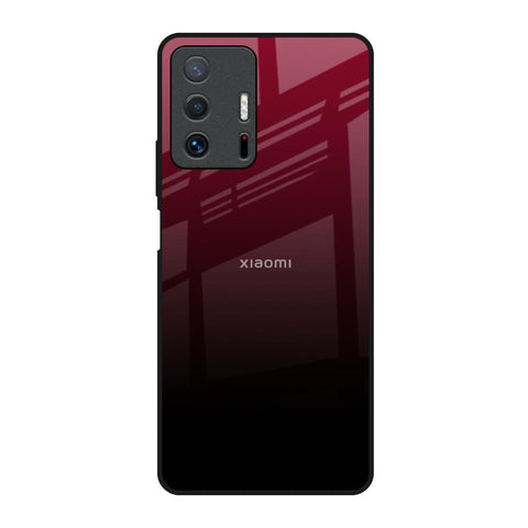 Wine Red Glossy Case For Mi 11T Pro 5G