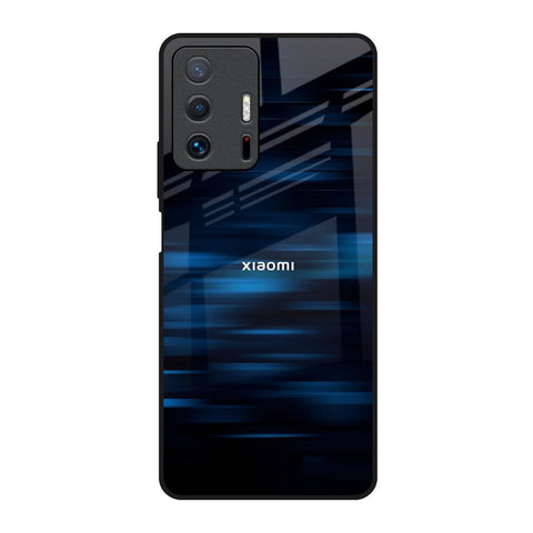 Blue Rough Abstract Glossy Case for Mi 11T Pro 5G