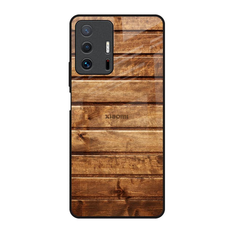 Wooden Planks Glossy Case for Mi 11T Pro 5G