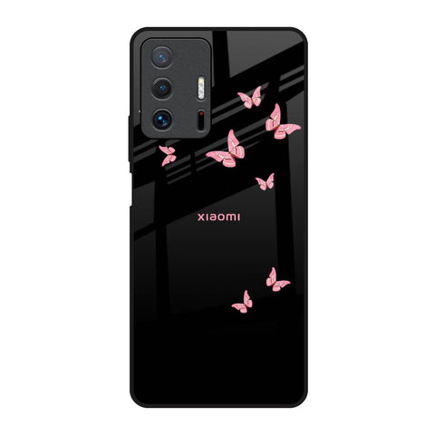 Fly Butterfly Glossy Case for Mi 11T Pro 5G