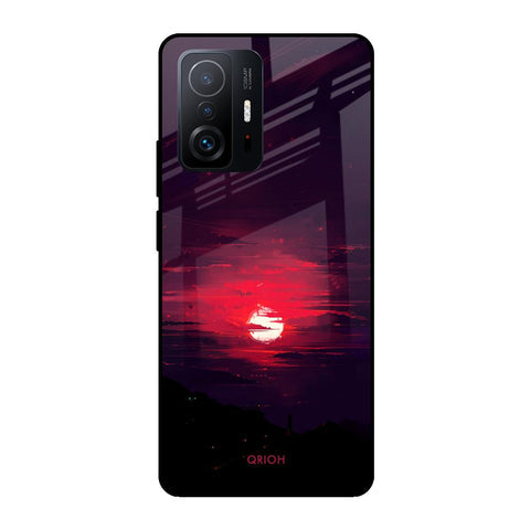 Morning Red Sky Glossy Case For Mi 11T Pro 5G