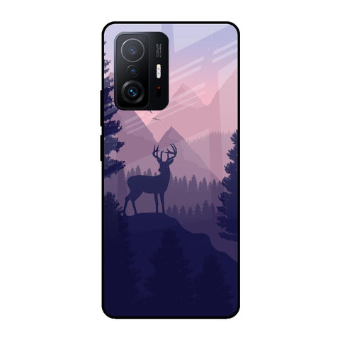 Deer In Night Glossy Case For Mi 11T Pro 5G