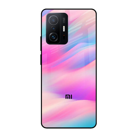 Colorful Waves Glossy case for Mi 11T Pro 5G