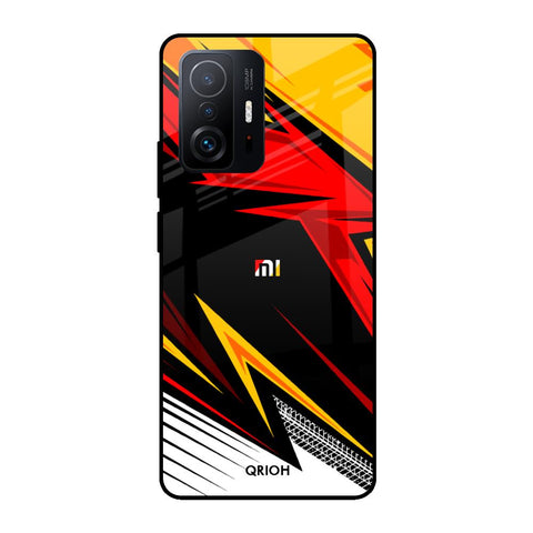 Race Jersey Pattern Glossy Case For Mi 11T Pro 5G