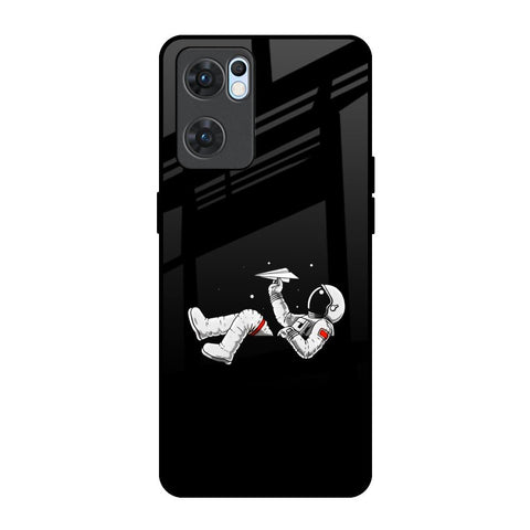 Space Traveller Glossy Case for Oppo Reno7 5G