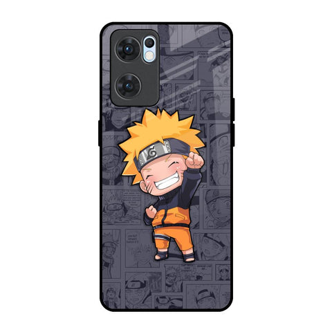 Orange Chubby Glossy Case for Oppo Reno7 5G