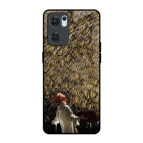 Rain Festival Glossy Case for Oppo Reno7 5G