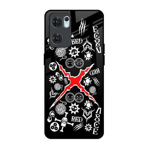 Red Zone Glossy Case for Oppo Reno7 5G