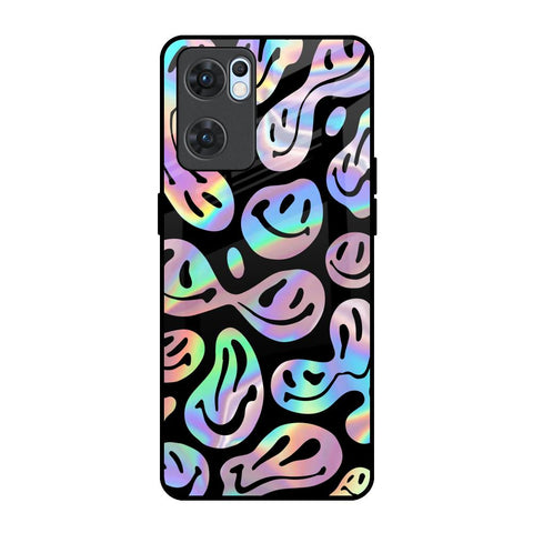 Acid Smile Glossy Case for Oppo Reno7 5G