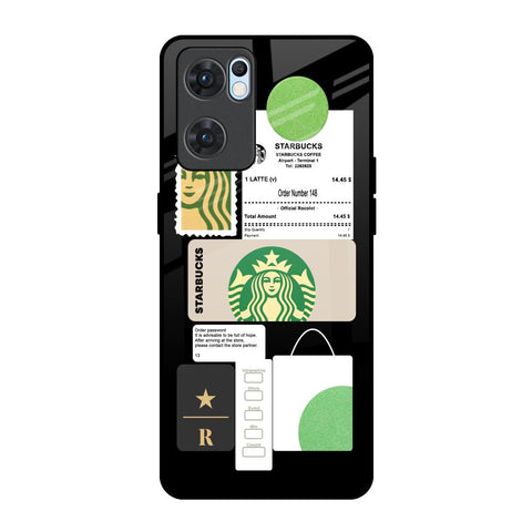 Coffee Latte Glossy Case for Oppo Reno7 5G