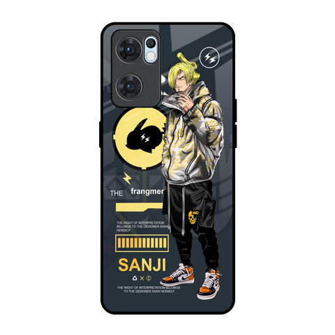 Cool Sanji Glossy Case for Oppo Reno7 5G