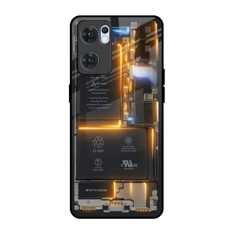 Glow Up Skeleton Glossy Case for Oppo Reno7 5G