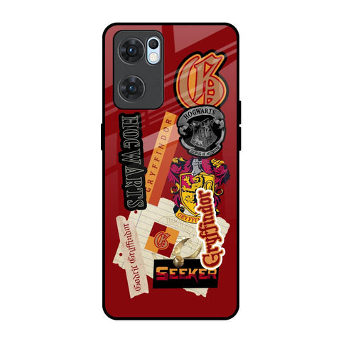 Gryffindor Glossy Case for Oppo Reno7 5G